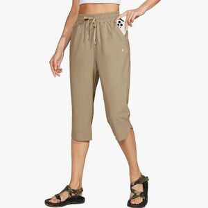 WILLIT Swim Capris Pants Quick Dry Swimming Board Beach Athletic Capris Size M